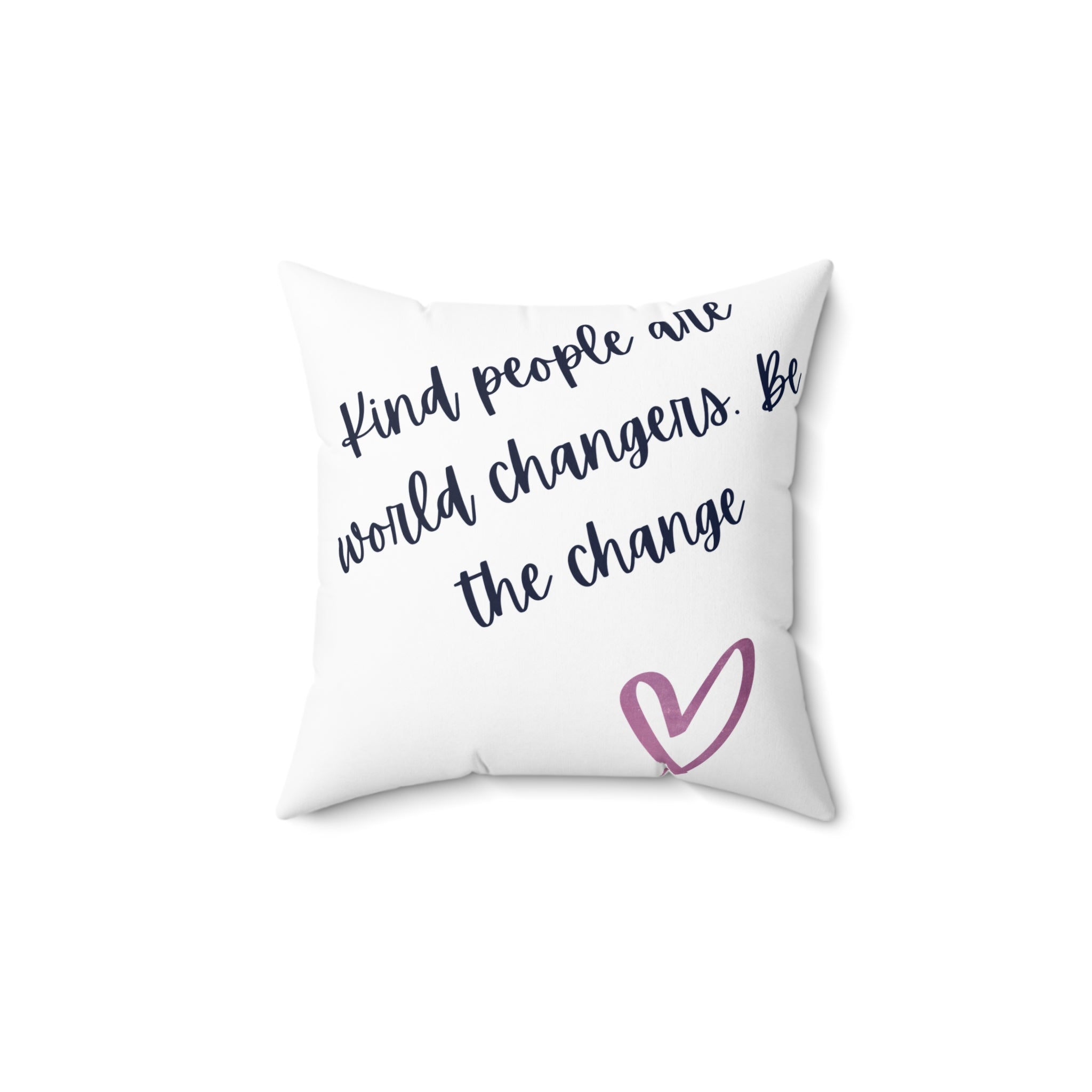 Spun Polyester Square Pillow