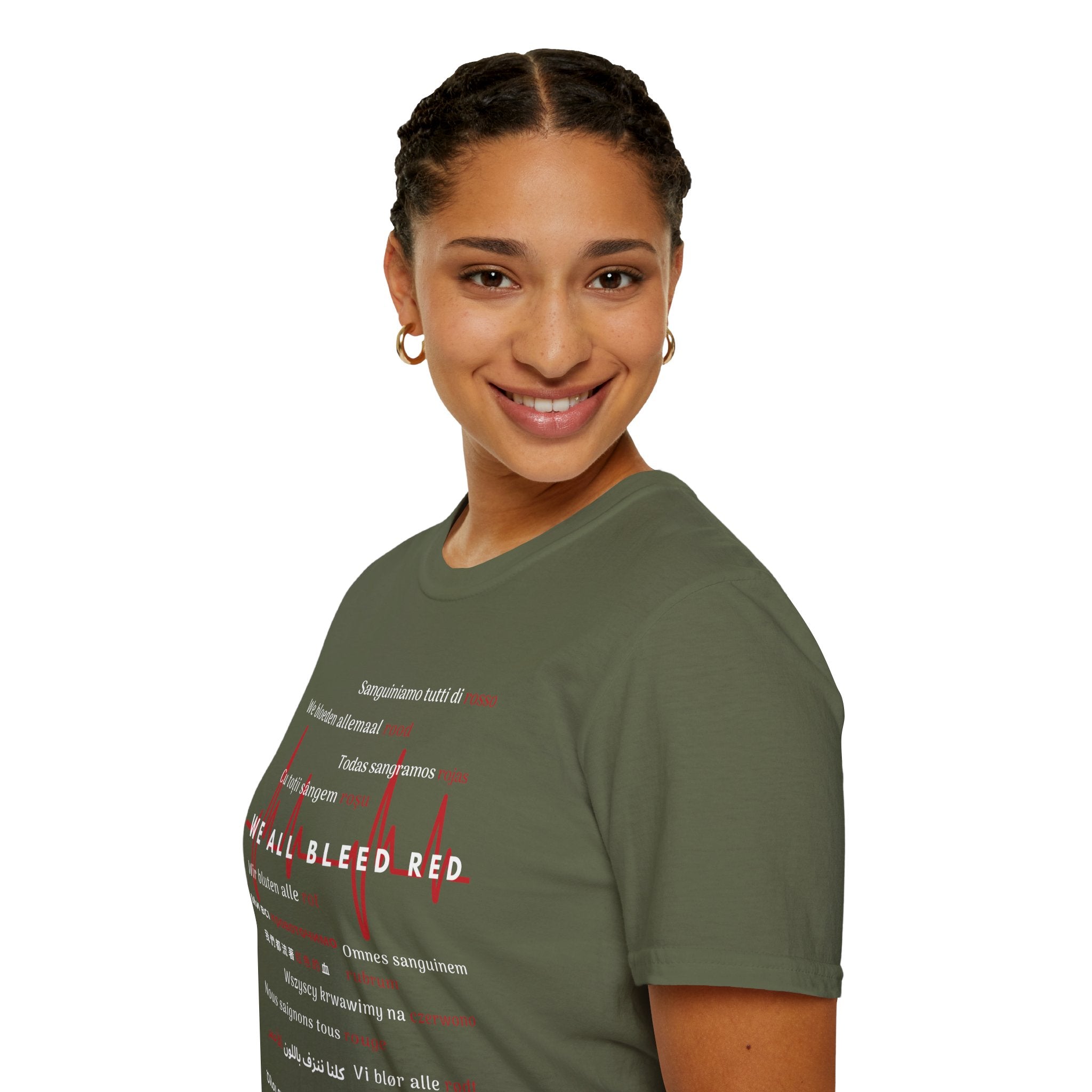 We All Bleed Red - Unisex