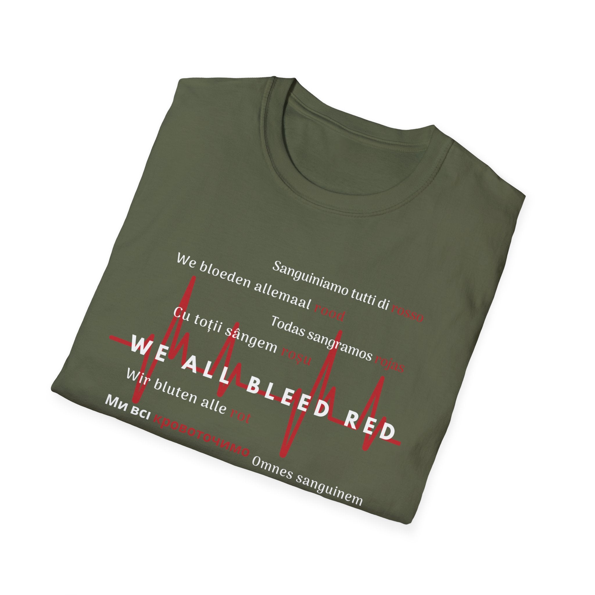 We All Bleed Red - Unisex