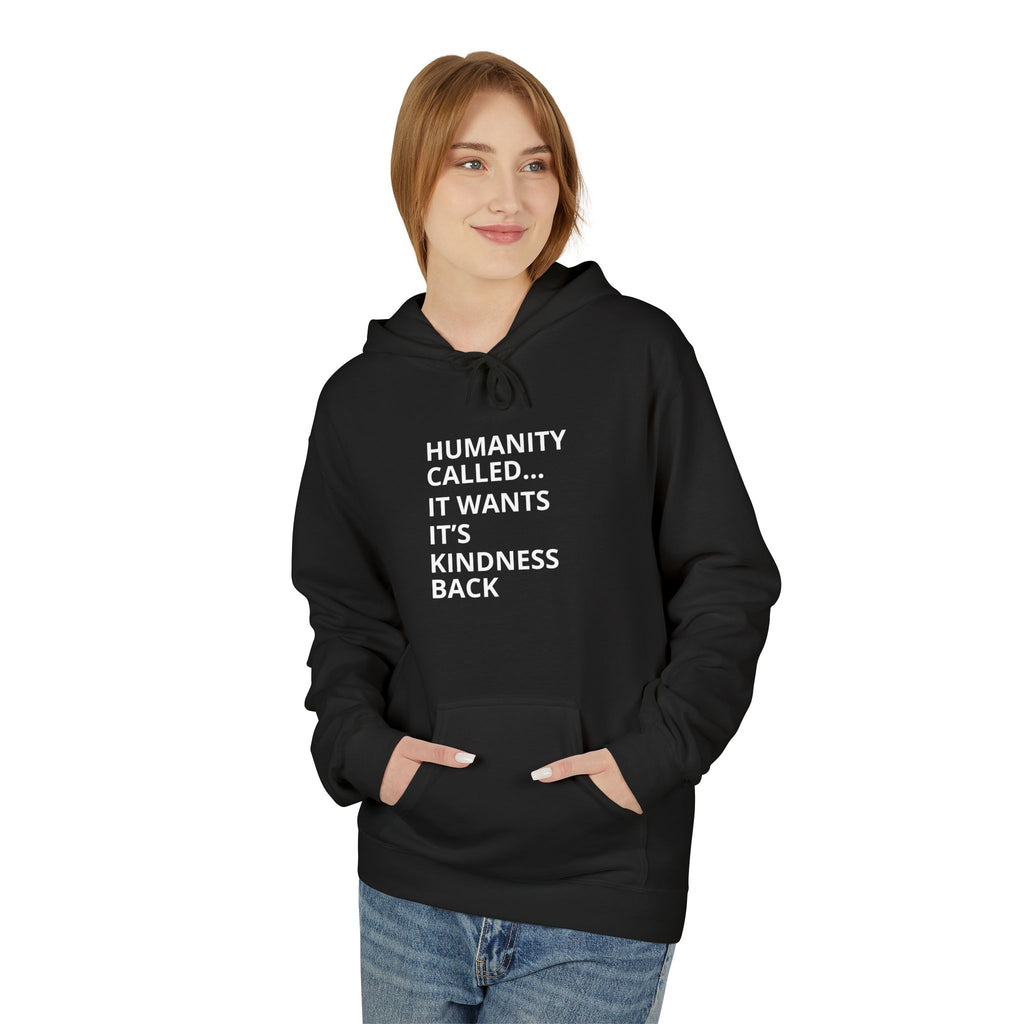 Compassion Statement Fleece Hoodie