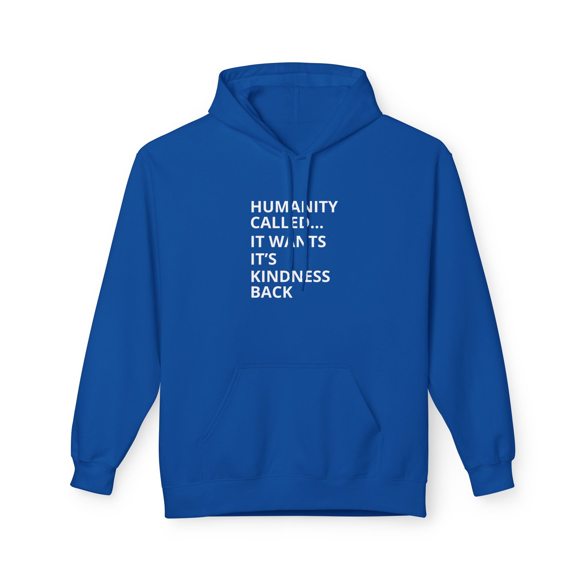 Compassion Statement Fleece Hoodie