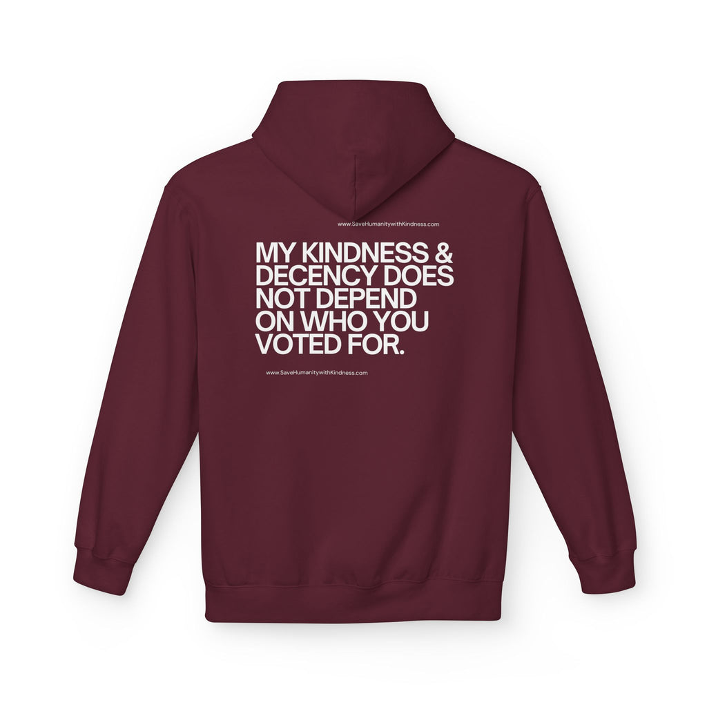 Compassion Statement Fleece Hoodie