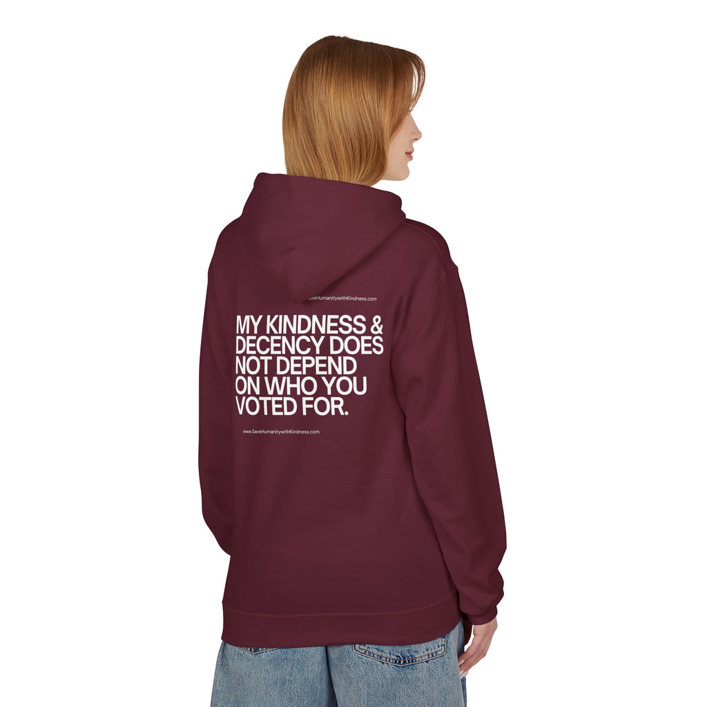 Compassion Statement Fleece Hoodie