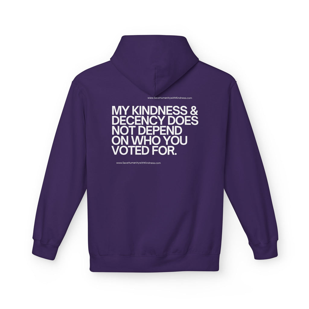 Compassion Statement Fleece Hoodie