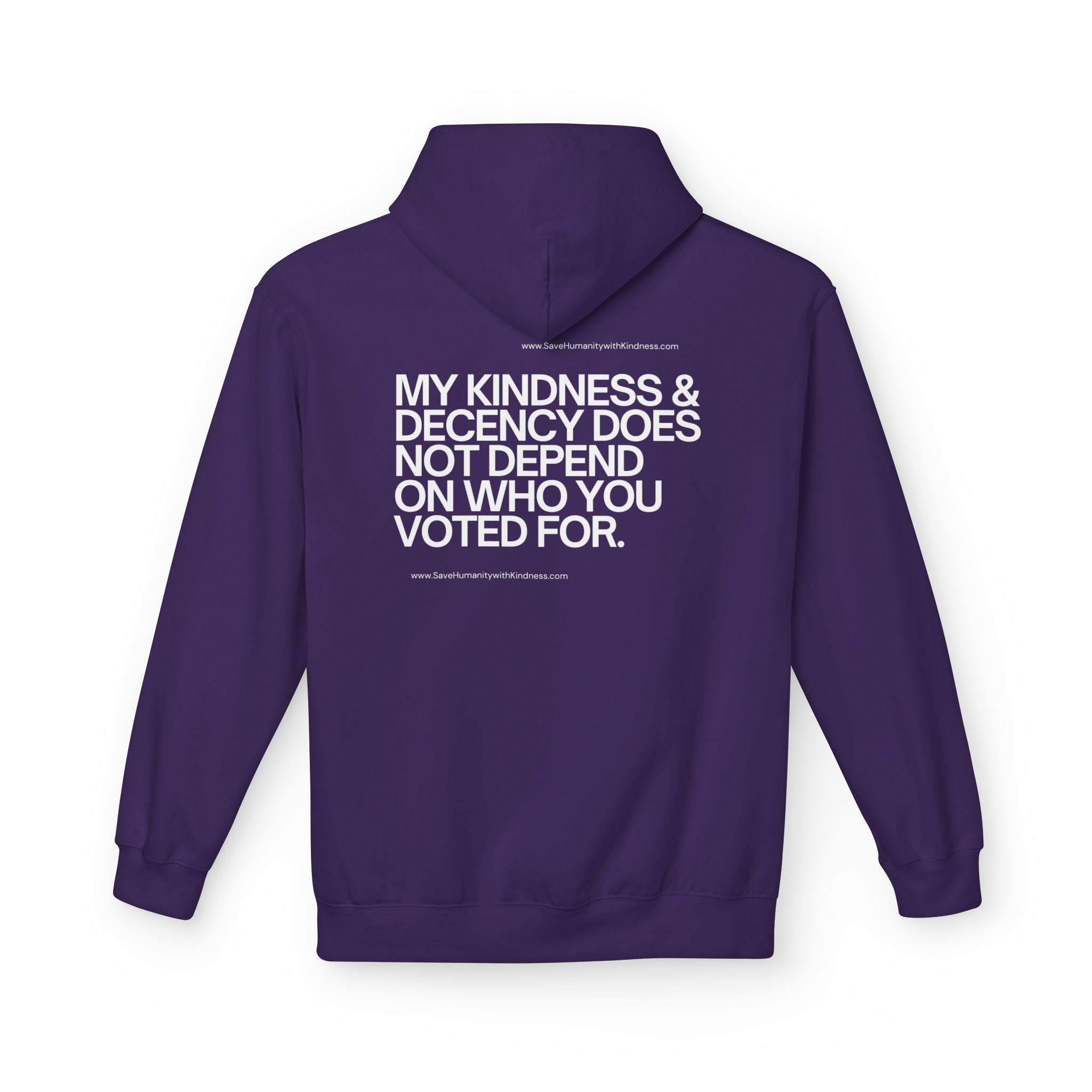 Compassion Statement Fleece Hoodie