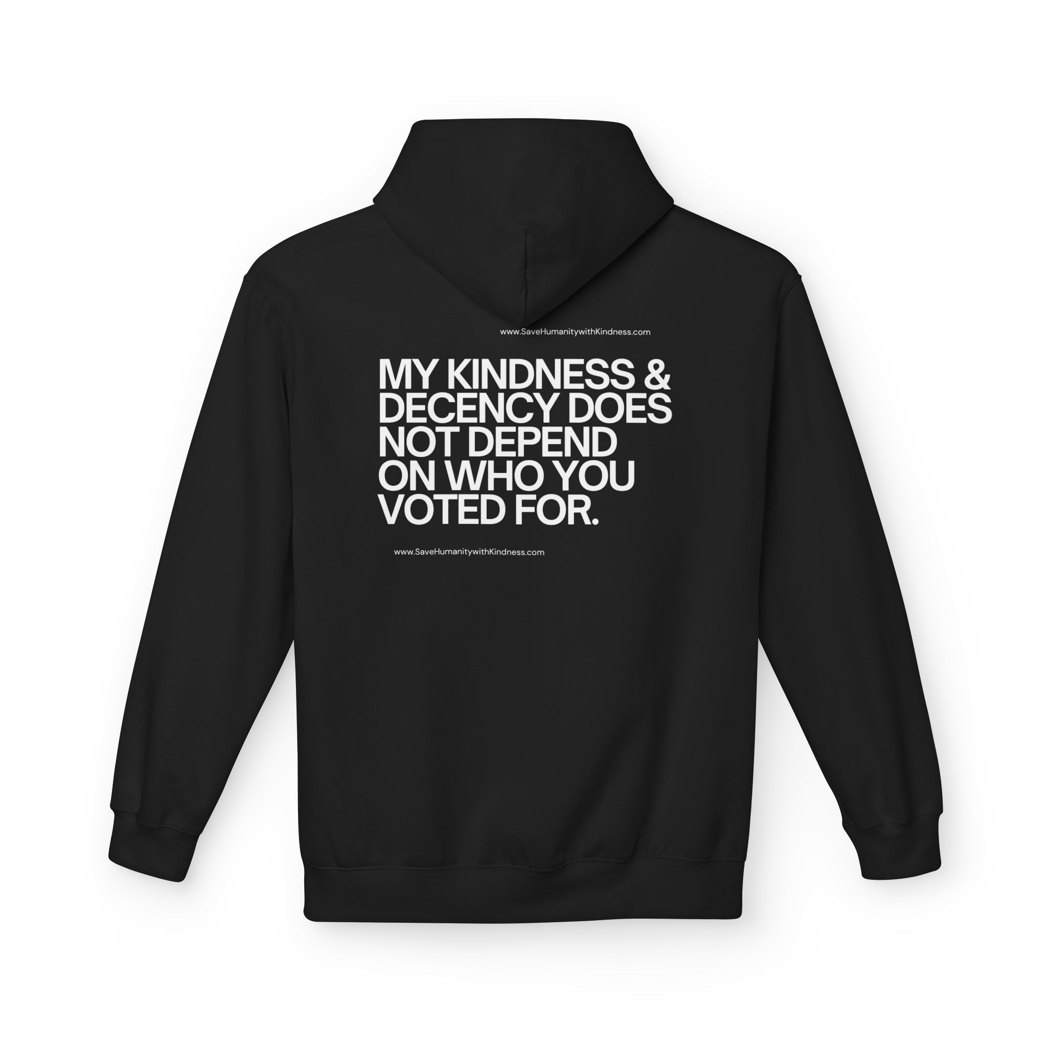 Compassion Statement Fleece Hoodie