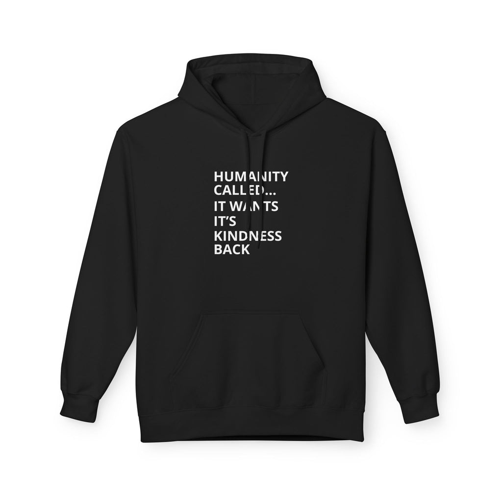 Compassion Statement Fleece Hoodie