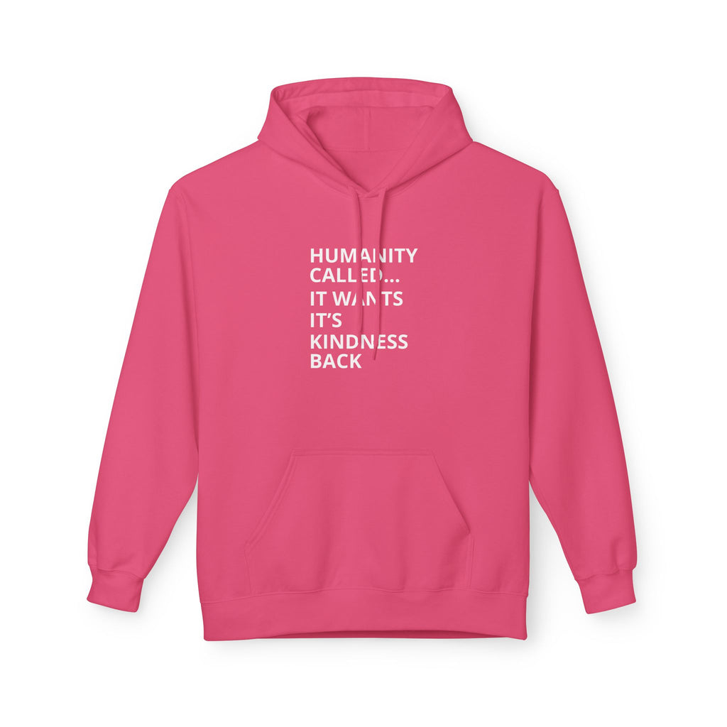 Compassion Statement Fleece Hoodie