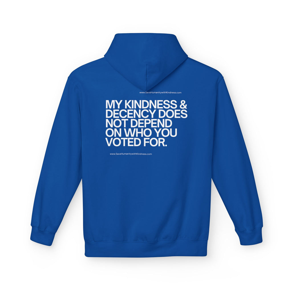 Compassion Statement Fleece Hoodie