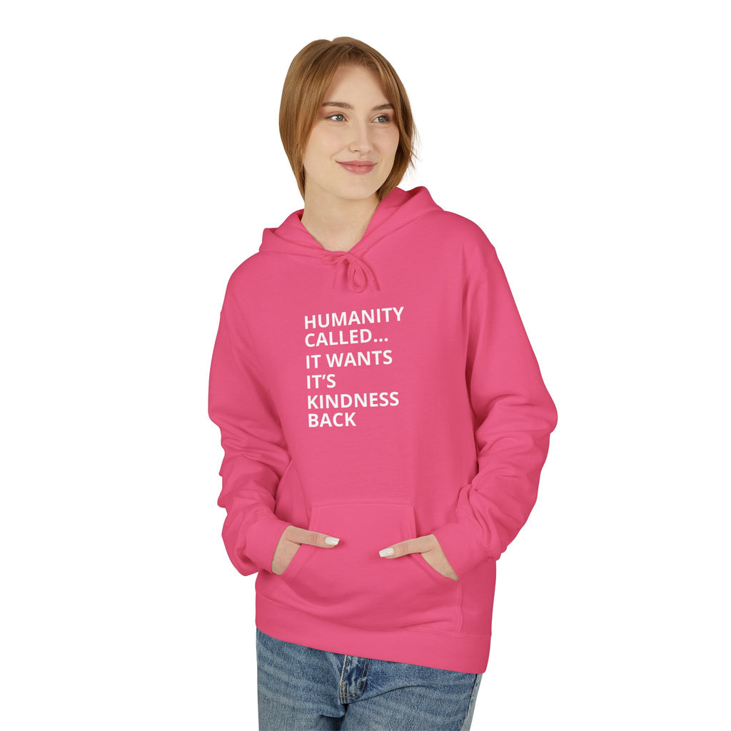 Compassion Statement Fleece Hoodie