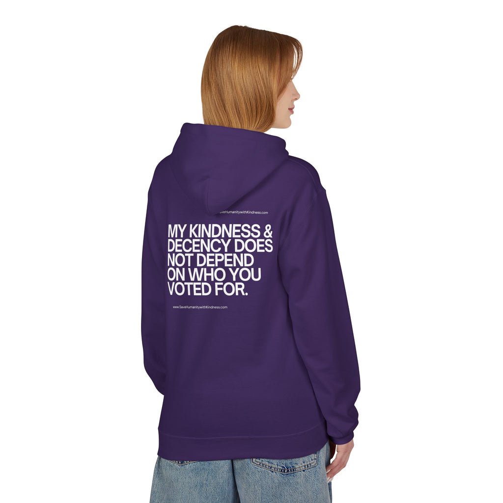 Compassion Statement Fleece Hoodie
